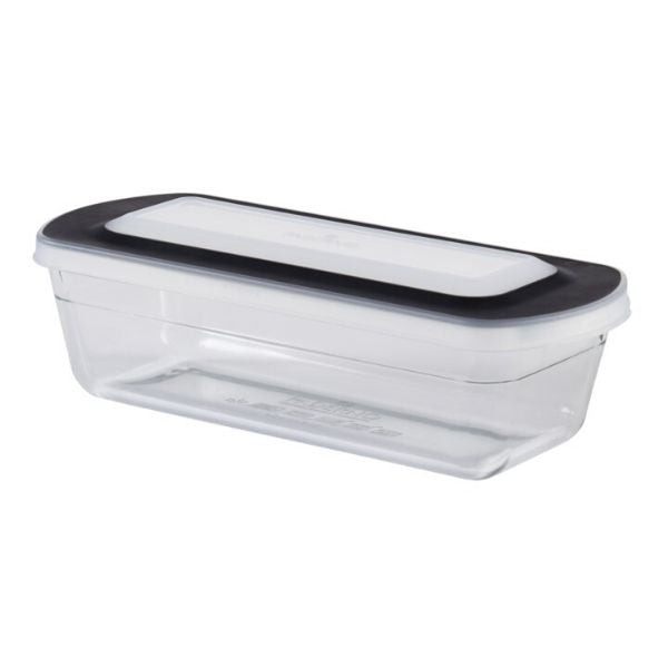 1.6 Qt Glass Loaf Pan With Lid