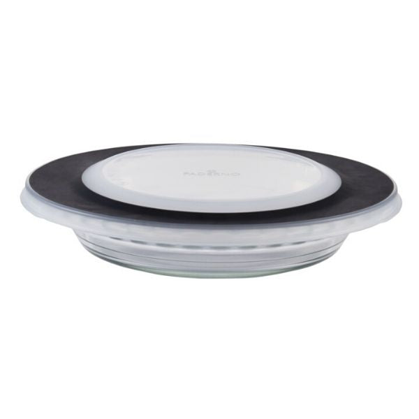 9" Glass Pie Plate With Lid