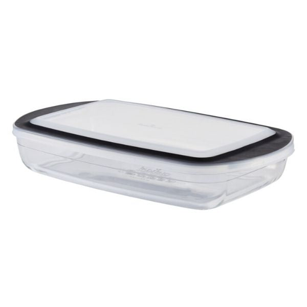 3.8 Qt Glass Oblong Baking Dish With Lid