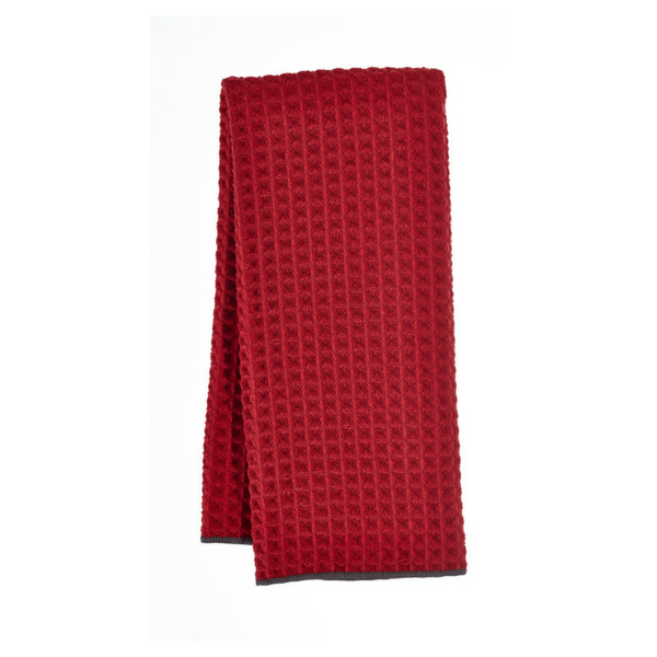 PADERNO Microfiber Kitchen Towel 2-Pack, Red